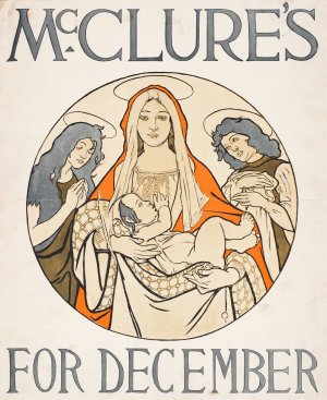 McClure's for December by J.C. Leyendecker Oil Painting