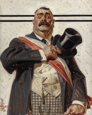 The Candidate by J.C. Leyendecker Oil Painting