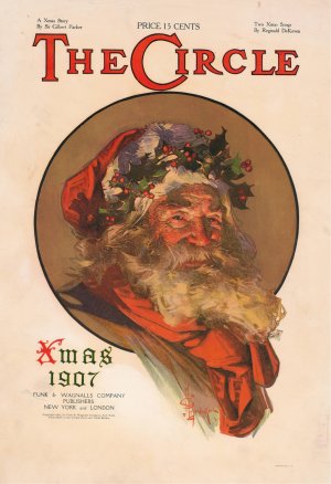 The Circle, Xmas 1907 by J.C. Leyendecker Oil Painting