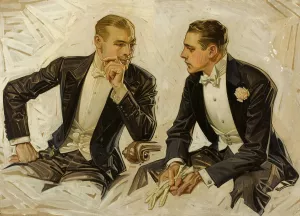 The Donchester - the Cluett Dress Shirt by J.C. Leyendecker Oil Painting