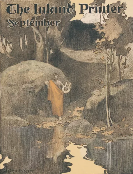 The Inland Printer September by J.C. Leyendecker Oil Painting ...