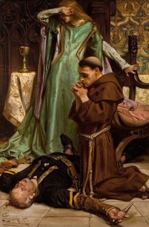 The Rescue of Gismonda by J.C. Leyendecker Oil Painting