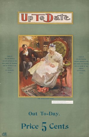 Up to date by J.C. Leyendecker Oil Painting