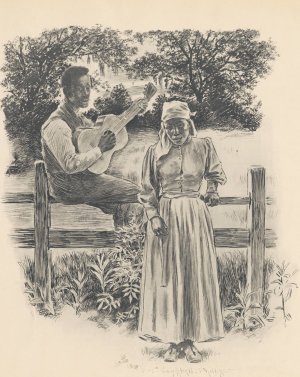 Just a song at twilight by J. Campbel Phillips Oil Painting