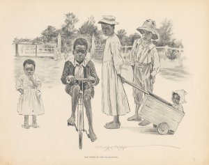 The pride of the plantation by J. Campbel Phillips Oil Painting