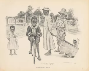 The pride of the plantation by J. Campbel Phillips Oil Painting