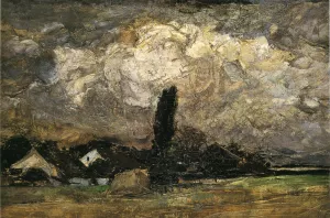 Schleissheim Oil painting by J. Frank Currier
