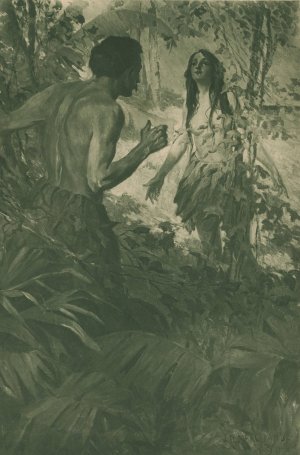 As the sparks fly upward by Cyrus Townsend Brady by J. N. Marchand Oil Painting