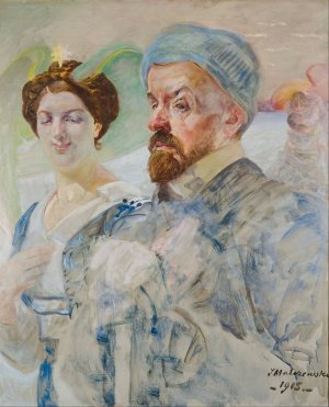 Autoportret Oil painting by Jacek Malczewski