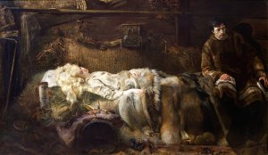 Death of Ellenai by Jacek Malczewski Oil Painting