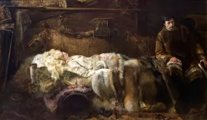 Death of Ellenai by Jacek Malczewski Oil Painting