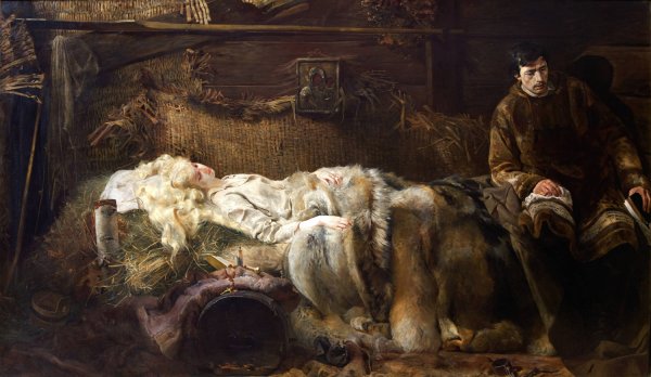Main Product Photo of Death of Ellenai  Painting by Jacek Malczewski