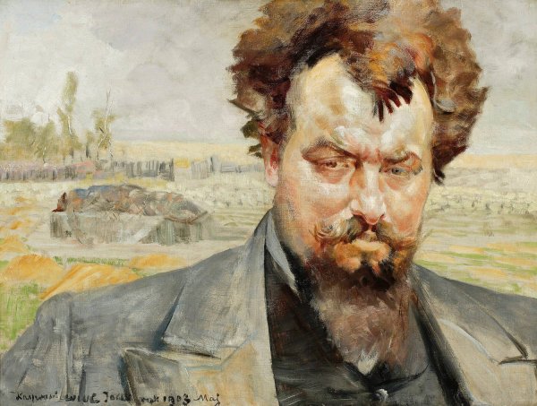Main Product Photo of Portrait of Jan Kasprowicz  Painting by Jacek Malczewski