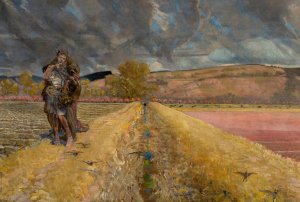 St Agnes by Jacek Malczewski Oil Painting