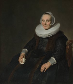 Portrait of a Woman by Jacob Adriaensz Backer Oil Painting