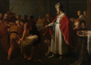 The Parable of the Unworthy Wedding Guest by Jacob Adriaensz Backer Oil Painting
