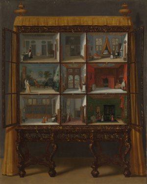 Dolls' House of Petronella Oortman by Jacob Appel Oil Painting