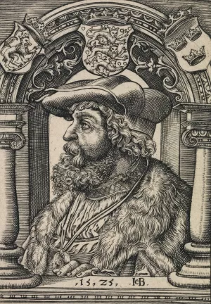 Christian ll by Jacob Binck Oil Painting