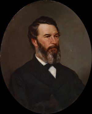 Portrait of a Man by Jacob Cox Oil Painting
