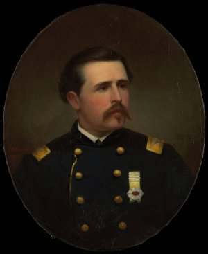 Luigi Palma di Cesnola by Jacob D. Blondel Oil Painting