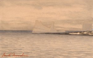 Isbjerge by Jacob Danielsen Oil Painting
