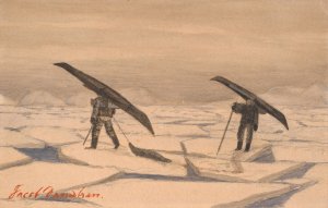 Saelfangst Oil painting by Jacob Danielsen