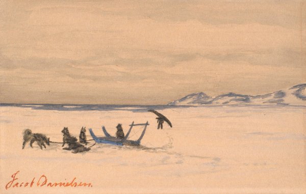 Ubekendt titel 7  by Jacob Danielsen - Hand-Painted Oil Painting Reproduction