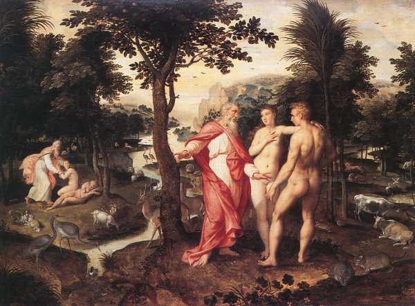 Garden of Eden by Jacob De Backer - Hand-Painted Oil Painting Reproduction