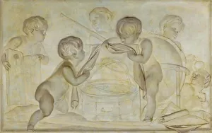 Allegory Of Astronomy by Jacob De Wit Oil Painting