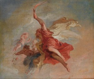 Allegory by Jacob De Wit Oil Painting