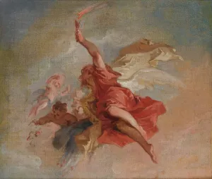 Allegory by Jacob De Wit Oil Painting