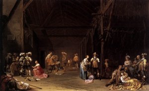 Dividing the Spoils Oil painting by Jacob Duck
