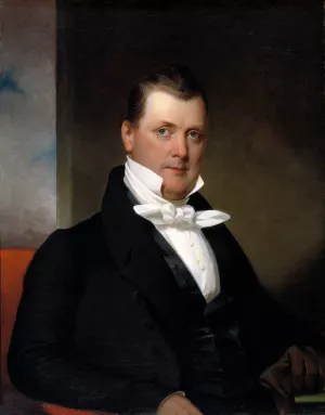 James Buchanan by Jacob Eichholtz Oil Painting