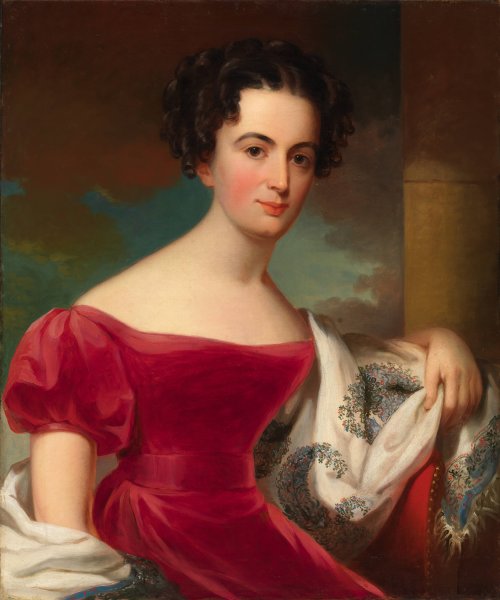 Jane Evans Tevis  by Jacob Eichholtz - Hand-Painted Oil Painting Reproduction