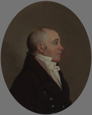 Mr. Benjamin Schaum by Jacob Eichholtz Oil Painting