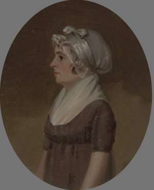 Mrs. Benjamin Schaum by Jacob Eichholtz Oil Painting