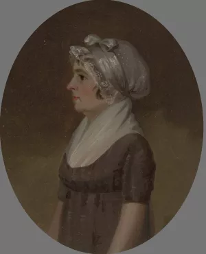 Mrs. Benjamin Schaum by Jacob Eichholtz Oil Painting