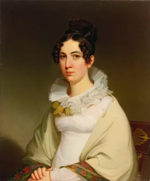 Mrs. Longnecker by Jacob Eichholtz Oil Painting