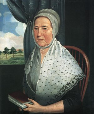 Amelia Heiskell Lauck Oil painting by Jacob Frymire