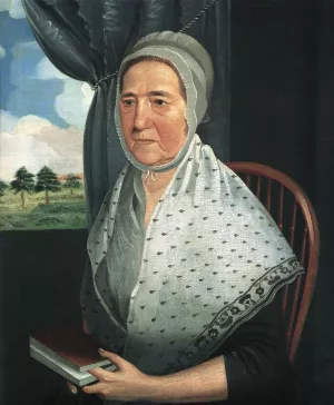 Amelia Heiskell Lauck painting by Jacob Frymire