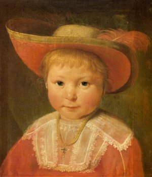 Portrait of a Child Oil painting by Jacob Gerritsz. Cuyp