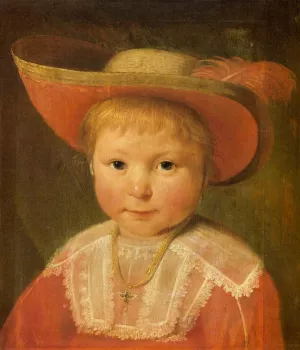 Portrait of a Child Oil painting by Jacob Gerritsz. Cuyp