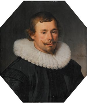 Portrait Of A Man At The Age Of 30 by Jacob Gerritsz Cuyp Oil Painting