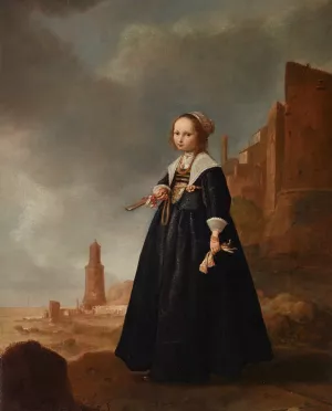 The Morning Stroll Oil painting by Jacob Gerritsz Cuyp