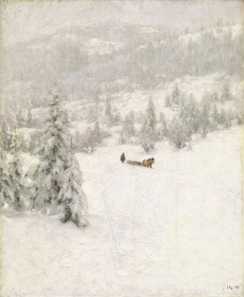 Main Product Photo of Winter  Painting by Jacob Gloersen