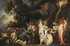 Allegory of Fertility by Jacob Jordaens Oil Painting