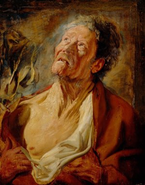 Job by Jacob Jordaens Oil Painting