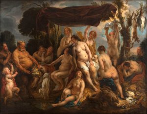 Le Repos de Diane by Jacob Jordaens Oil Painting