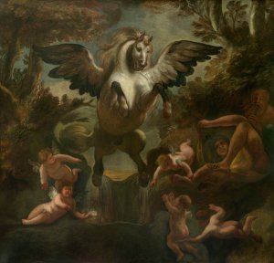 Pegasus by Jacob Jordaens Oil Painting