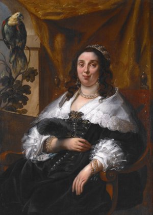 Portrait of a Lady Oil painting by Jacob Jordaens